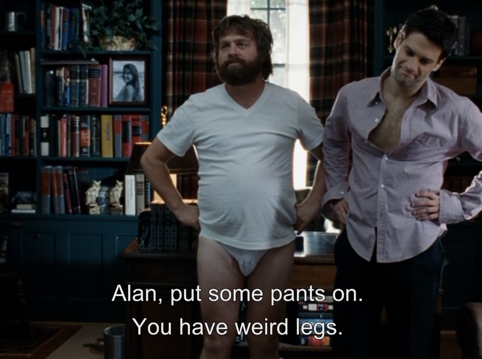 Alan from the Hangover has freaky and weird legs